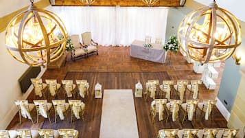Indoor wedding