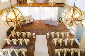 Innenbereich für Hochzeiten