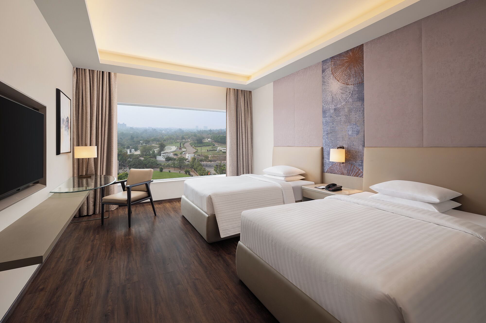 Premium bedding, minibar, in-room safe, desk