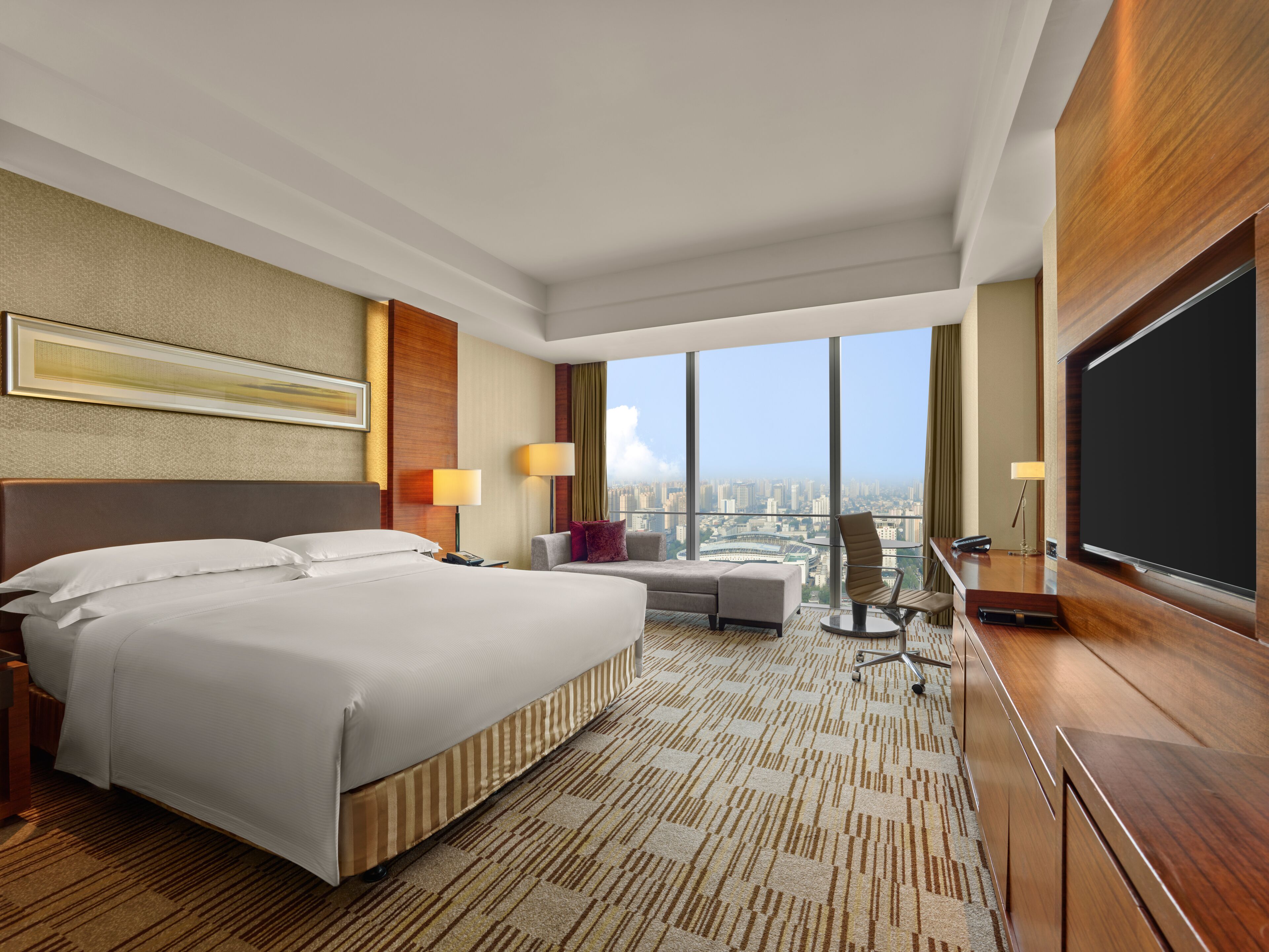 1 KING BED HILTON STUDIO | View from room