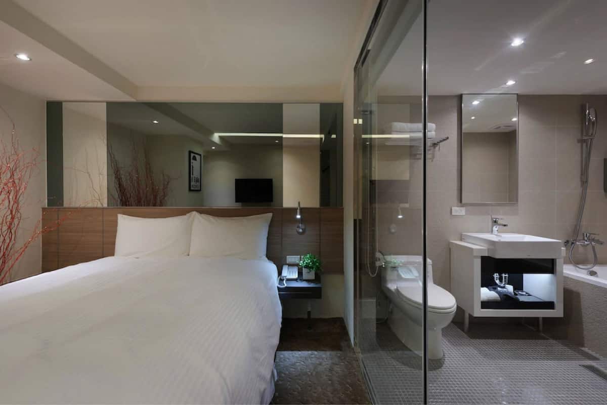 Down duvets, pillow-top beds, individually decorated