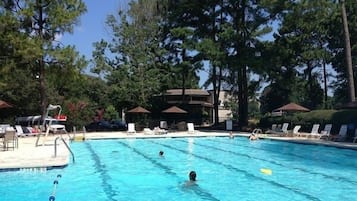 Seasonal outdoor pool