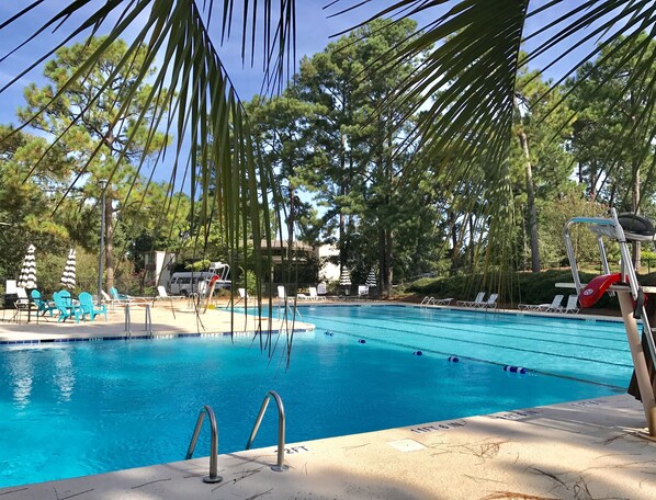 Seasonal outdoor pool