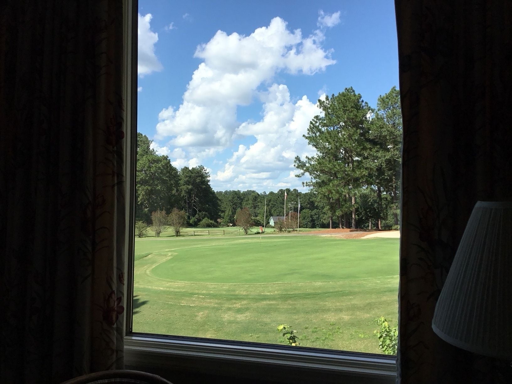 studio suite, 1 king bed, golf view | view from room