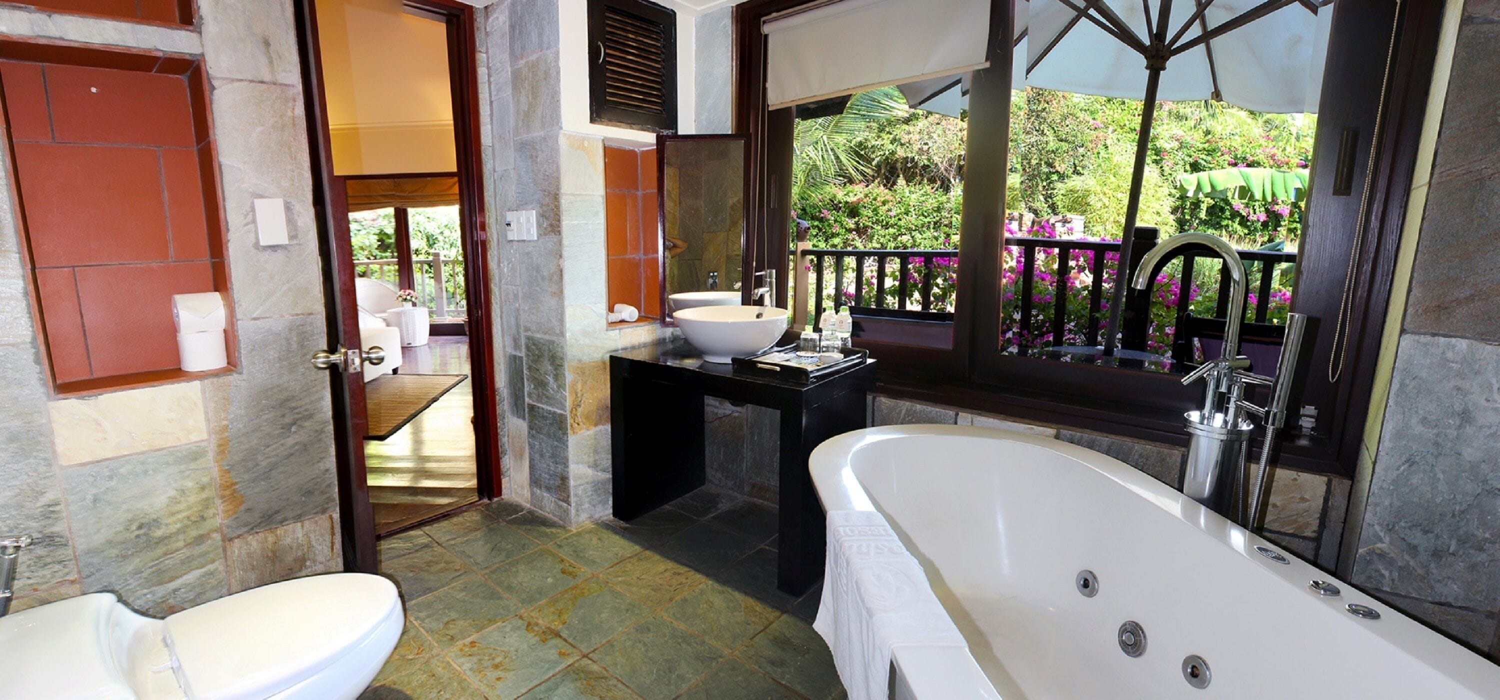 bungalow garden view | garden view