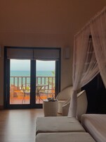 Ocean View Bungalow | 1 bedroom, premium bedding, pillowtop beds, minibar