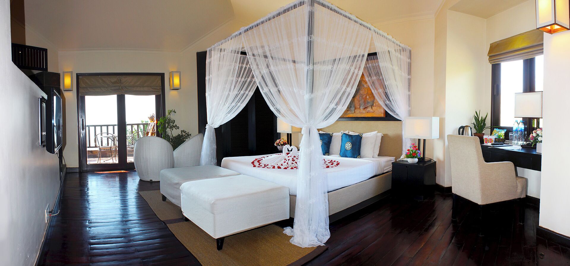 Ocean View Bungalow | 1 bedroom, premium bedding, pillowtop beds, minibar