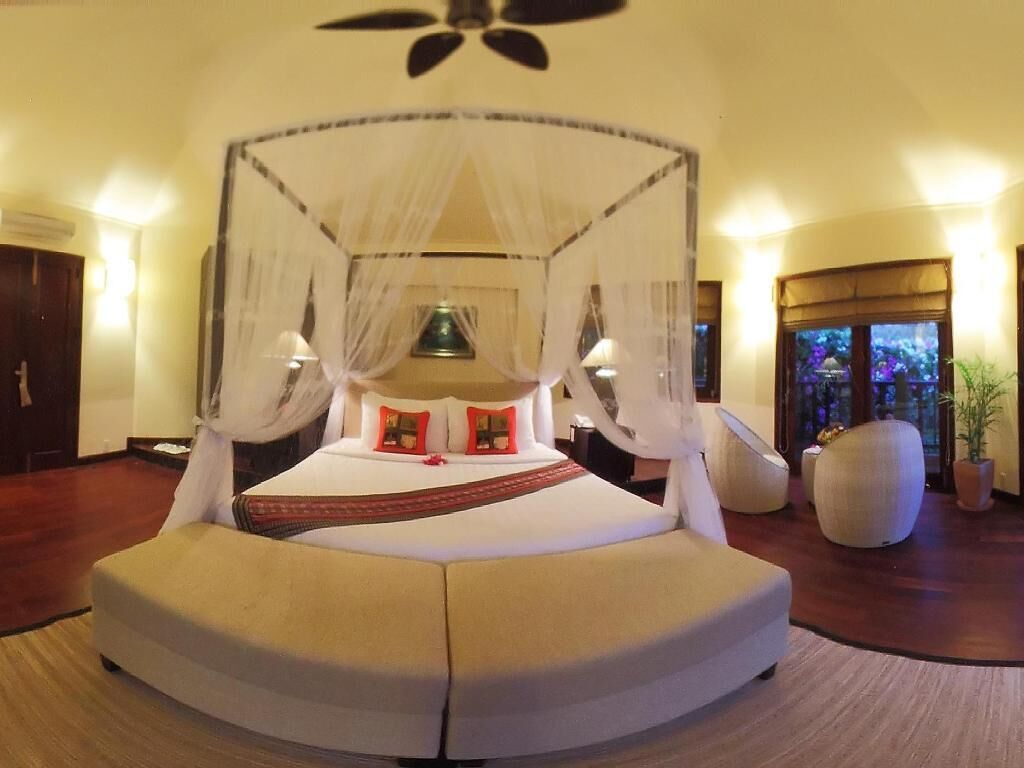 1 slaapkamer, luxe beddengoed, pillowtop-bedden, een minibar