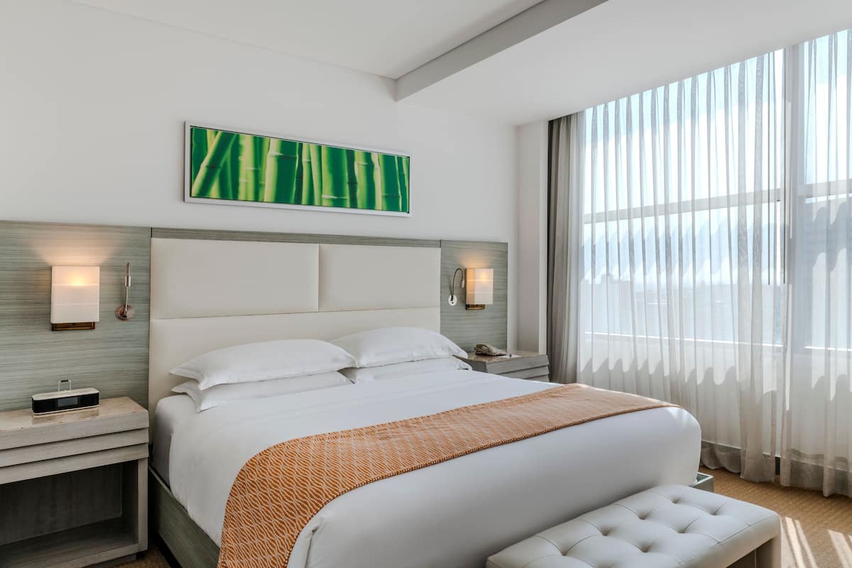 Junior suite, 1 kingsize bed | 1 slaapkamer, lakens van Egyptisch katoen, luxe beddengoed