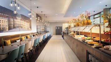 Daily buffet breakfast (EUR 15 per person)