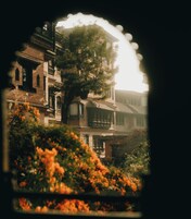 Fachada de la propiedad