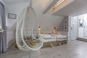 Appartement | Luxe beddengoed, een bureau, gratis wifi