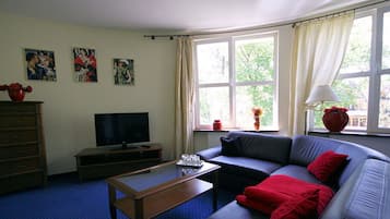 Appartamento | Biancheria da letto di alta qualità, una scrivania, Wi-Fi gratuito