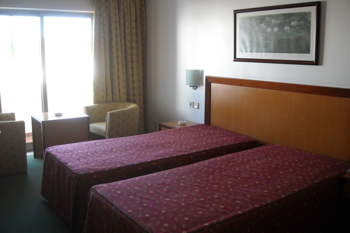 Standaard kamer, 2 eenpersoonsbedden | Een kluis op de kamer, een bureau, extra bedden (toeslag), gratis wifi