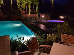 Udendørs pool, liggestole