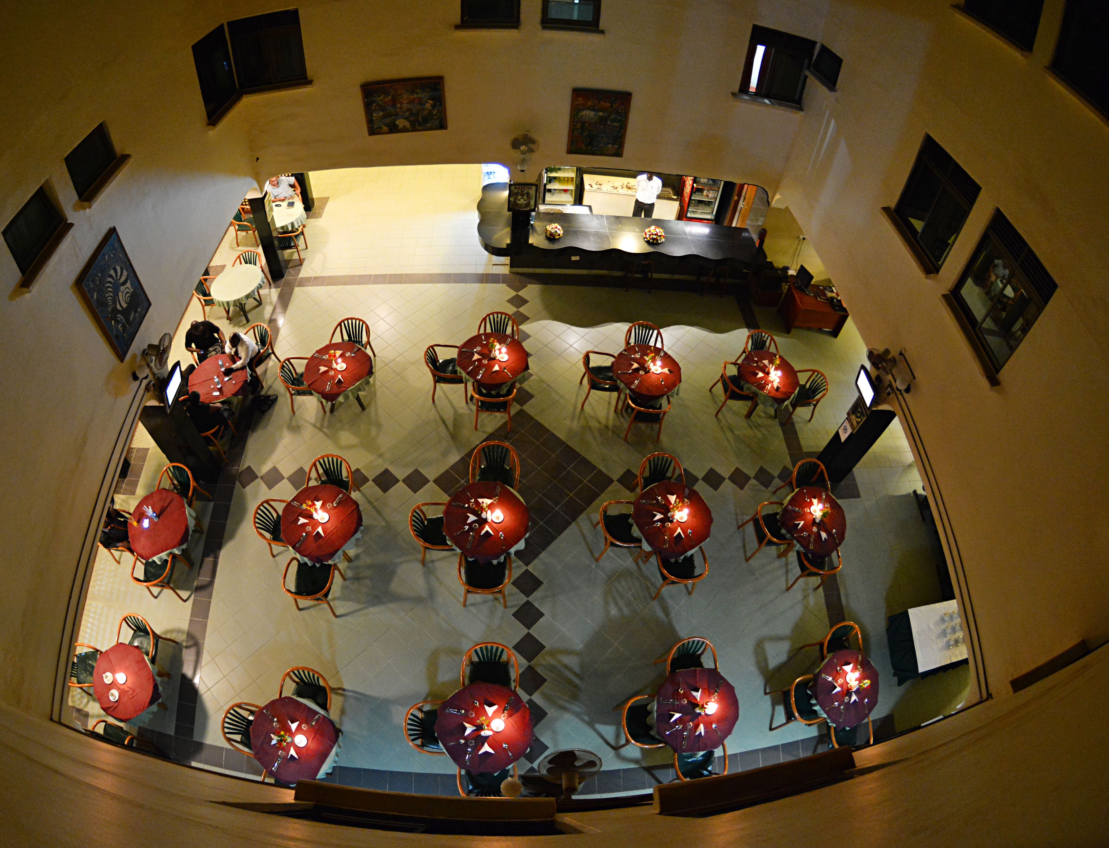 Frühstück, Mittagessen, Abendessen, internationale Küche 