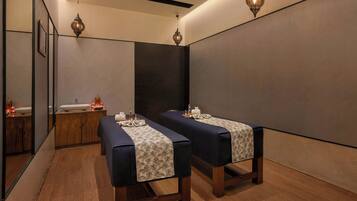 Sauna, steam room, body treatments, aromatherapy, hot stone massages