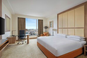 Premium bedding, down comforters, minibar, in-room safe