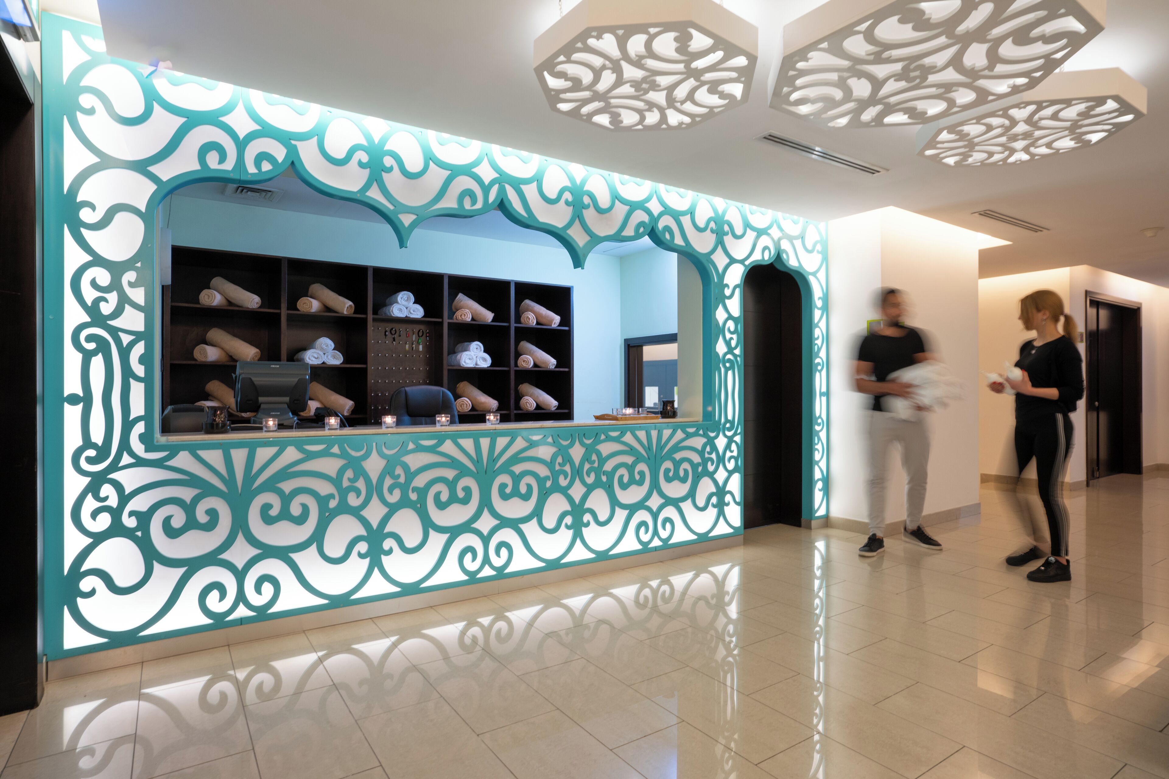 couples treatment room(s), sauna, steam room, body treatments