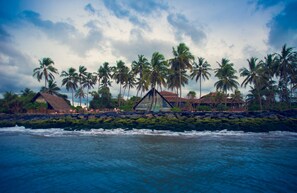 On the beach, beach towels, beach volleyball, rowing