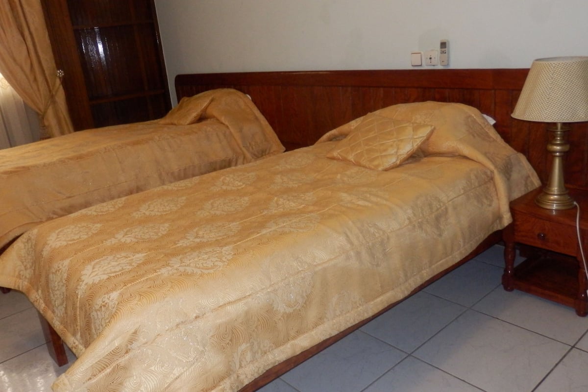 twin room | view from room