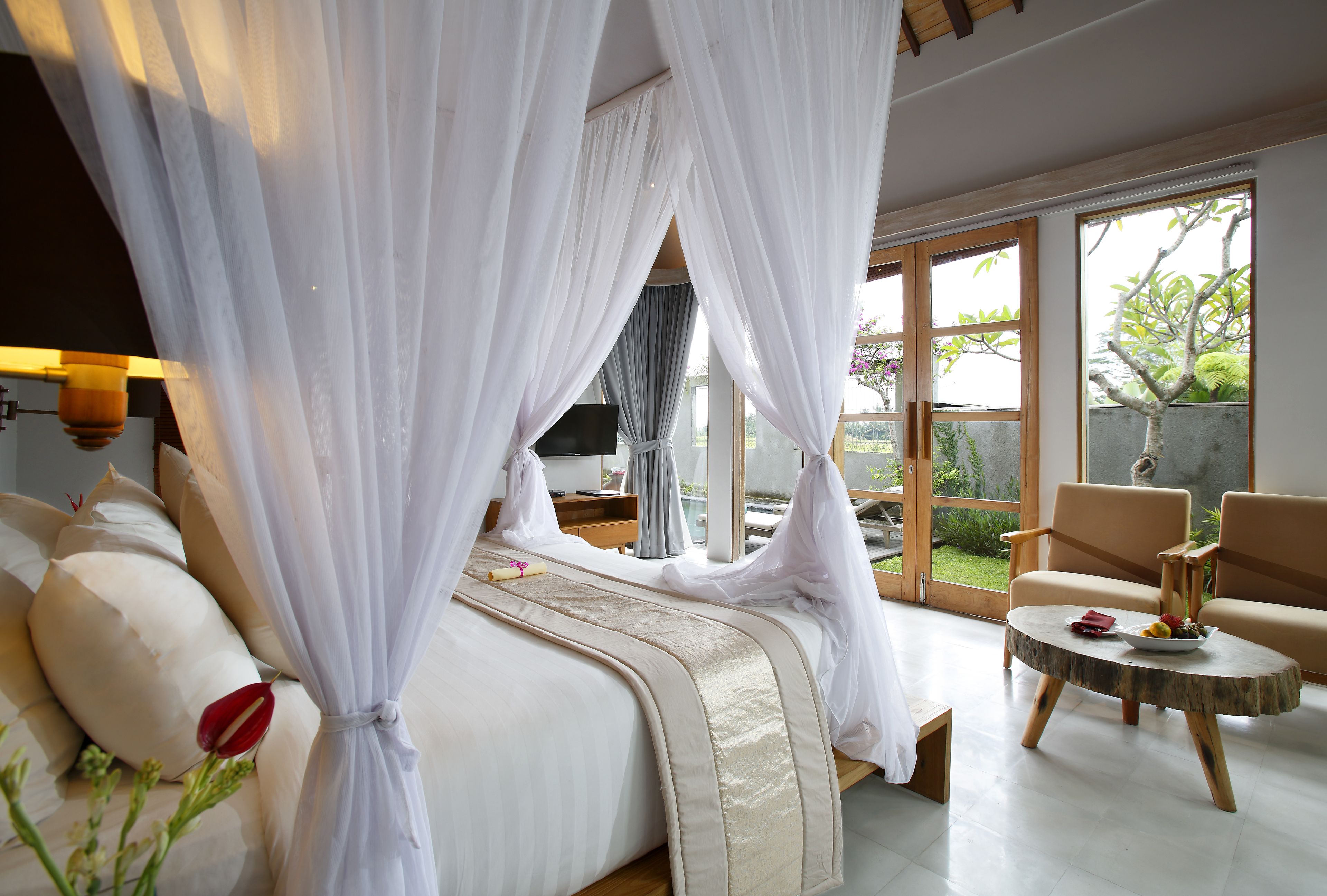 villa, 2 bedrooms, private pool (free daily afternoon tea) | minibar, in-room safe, desk, laptop workspace