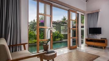 Villa, 2 Bedrooms, Private Pool (Free Daily Afternoon Tea) | Minibar, in-room safe, desk, laptop workspace
