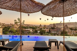 Seasonal outdoor pool, open 10:30 AM to 7 PM, pool umbrellas - Doors Of Cappadocia (Nevsehir)