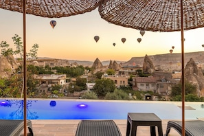 Seasonal outdoor pool, open 10:30 AM to 7 PM, pool umbrellas - Doors Of Cappadocia (Nevsehir)
