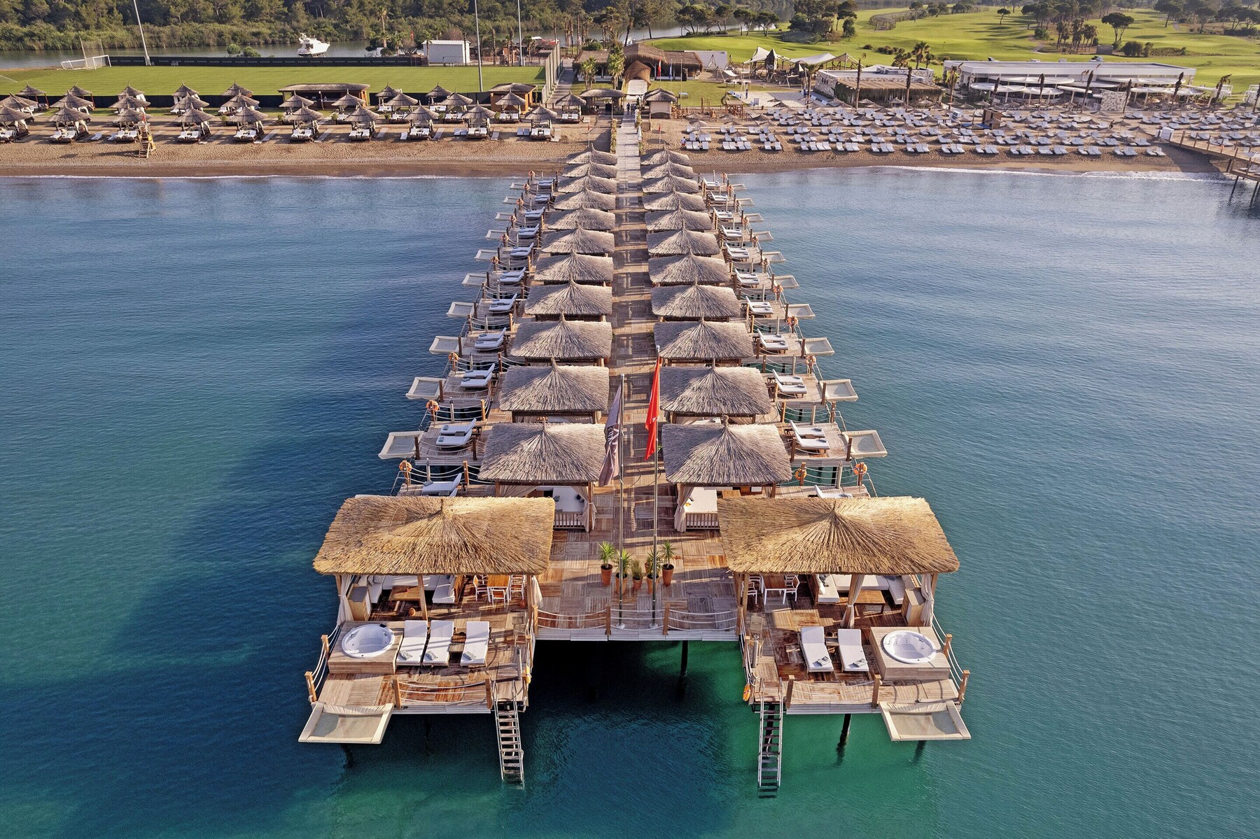 Private beach, free beach shuttle, beach cabanas, sun-loungers