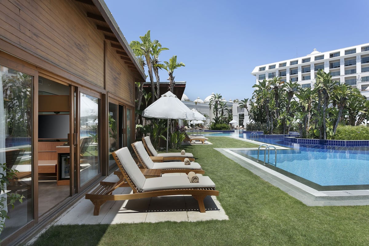 Bali House Swim-up | Vistas al jardín
