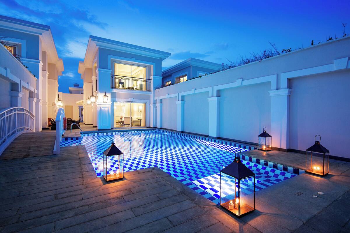 Lagoon Duplex Suite with Private Pool. | 客房景观