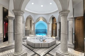 Phòng trị liệu đôi, phòng tắm hơi, bồn tắm thủy lực, phòng xông hơi 