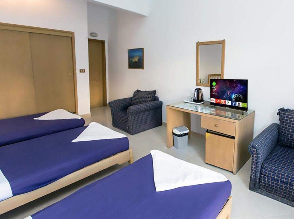 deluxe triple room, 3 bedrooms | egyptian cotton sheets, in-room safe, free wifi, wheelchair access