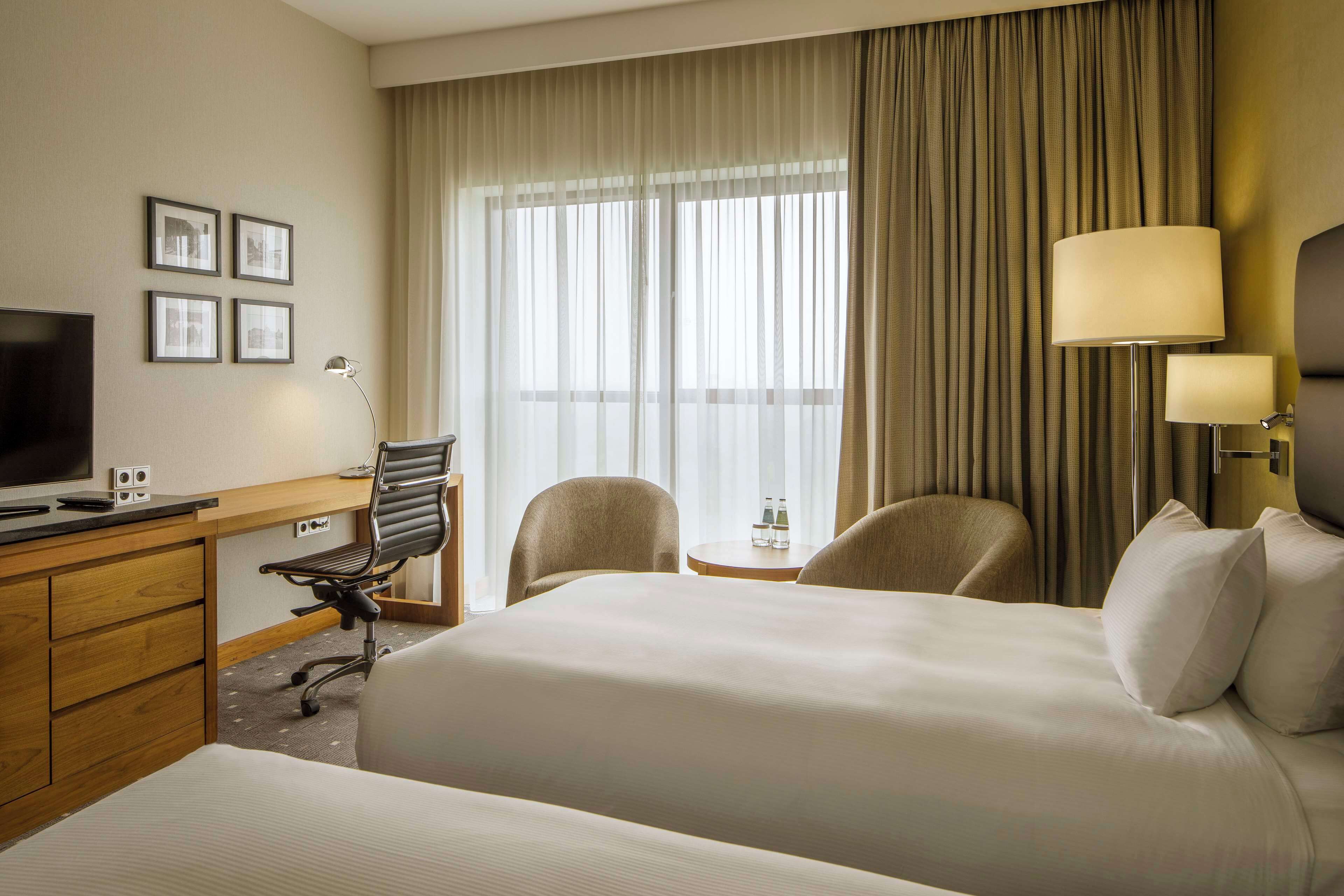 twin room | premium bedding, minibar, in-room safe, desk