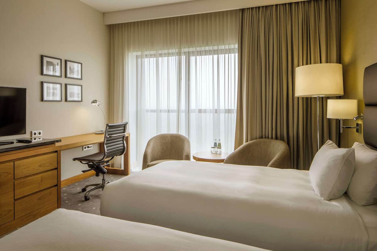 twin room | premium bedding, minibar, in-room safe, desk