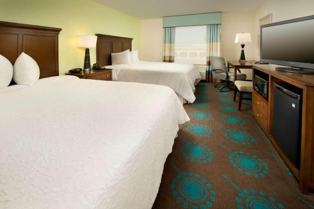 In-room safe, desk, blackout drapes, iron/ironing board