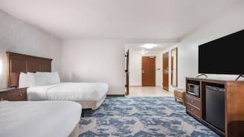 In-room safe, desk, blackout curtains, iron/ironing board