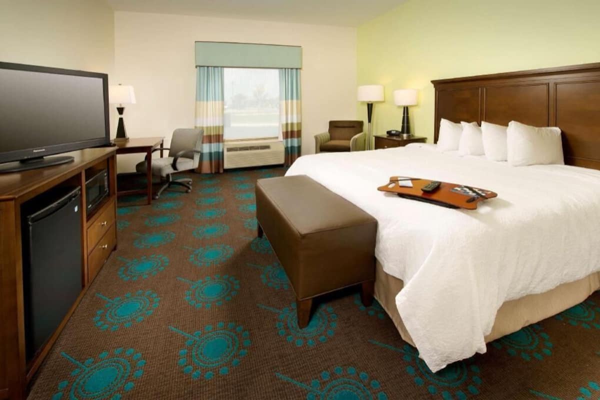 In-room safe, desk, blackout drapes, iron/ironing board