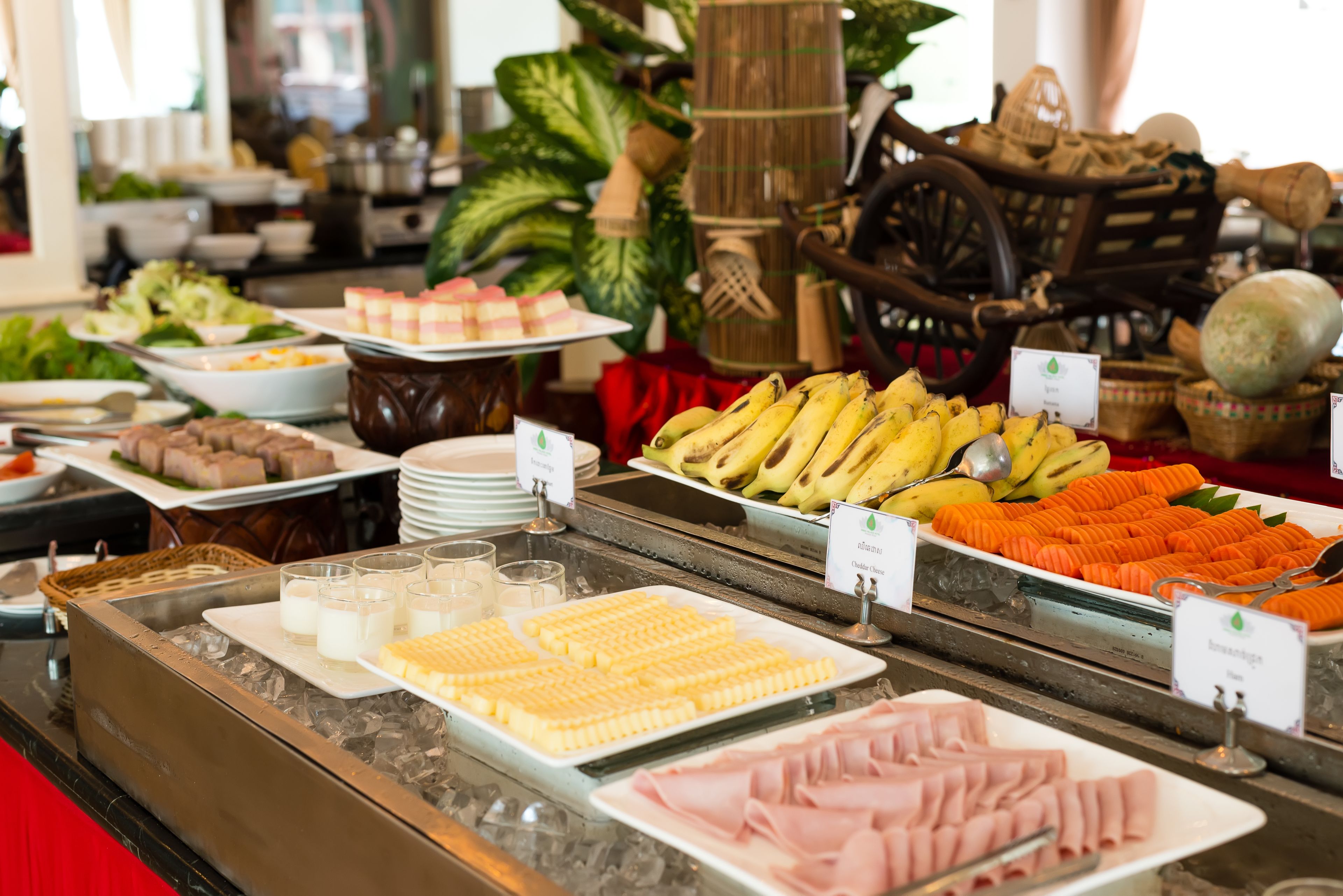Breakfast buffet