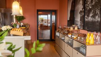 Daily buffet breakfast (EUR 30 per person)