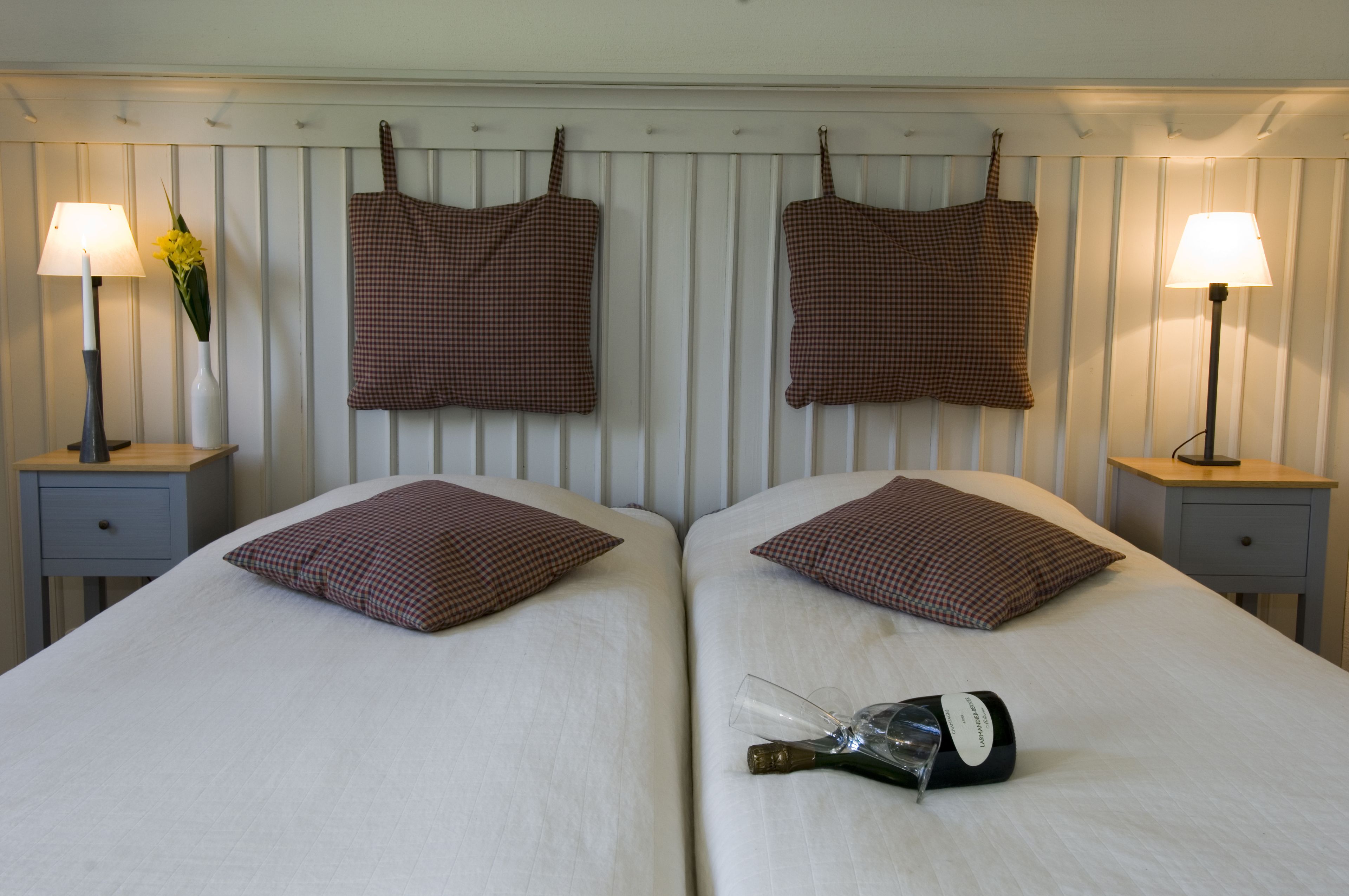 hypo-allergenic bedding, blackout curtains, soundproofing