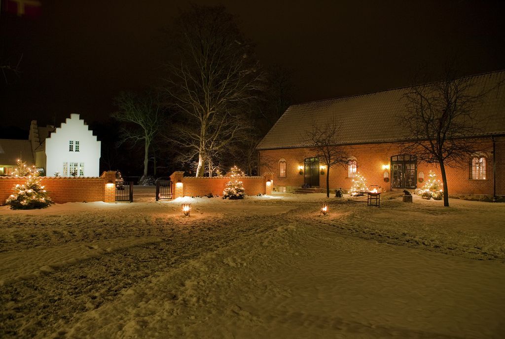 front of property – evening/night