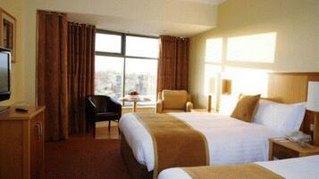 Desk, iron/ironing board, free cots/infant beds, free WiFi