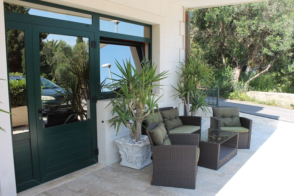Leilighet – superior, 1 soverom, terrasse, byutsikt | Terrasse/patio
