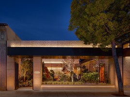 Fachada de la propiedad