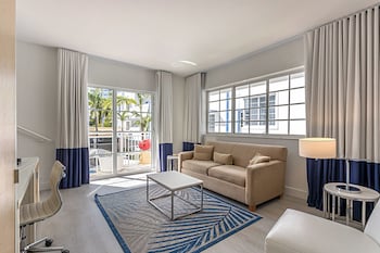 45-inch LED TV with cable channels, TV, pay movies at Pestana South Beach Art Deco Miami