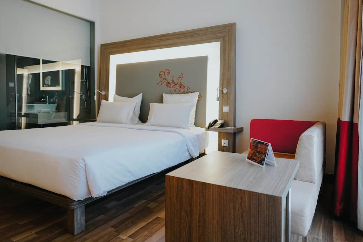 Habitación doble ejecutiva, 1 cama matrimonial | Minibar, caja de seguridad en la habitación y escritorio