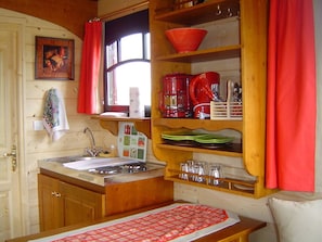 Condo, 1 Bedroom, Non Smoking, Garden View | Private kitchenette | Cookware/dishes/utensils