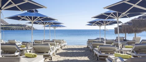 Beach nearby, beach towels